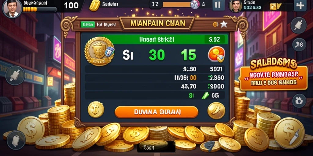 Tampilan antarmuka 77SINGA yang modern dan menarik.
