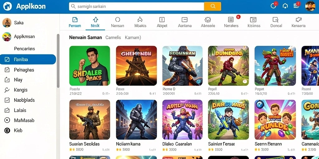 Tampilan antarmuka yang menarik dan user-friendly.