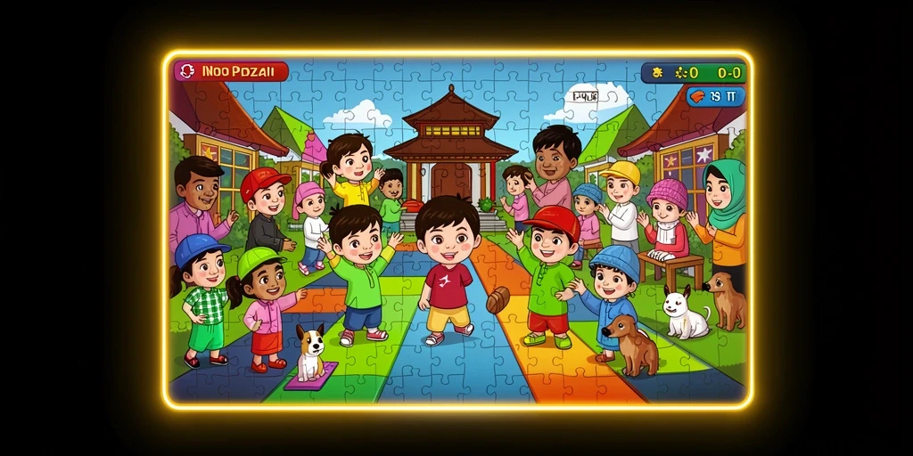 Tampilan awal yang menakjubkan dan menarik.