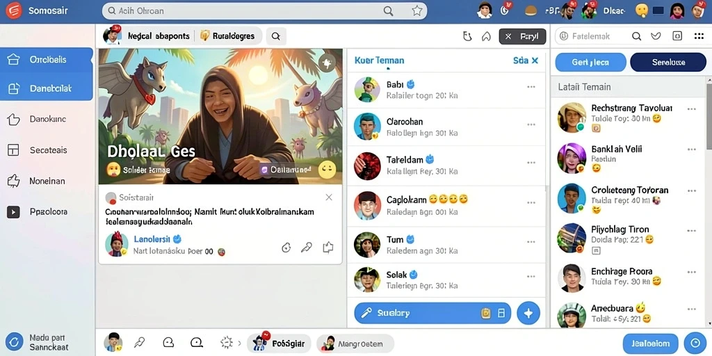Tampilan antarmuka yang menarik dan mudah digunakan.