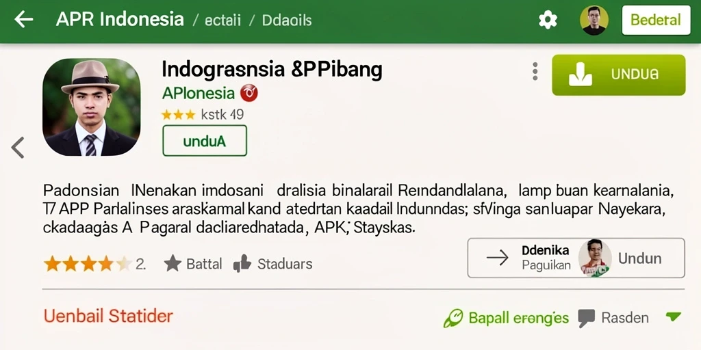 Tampilan antarmuka yang user-friendly.