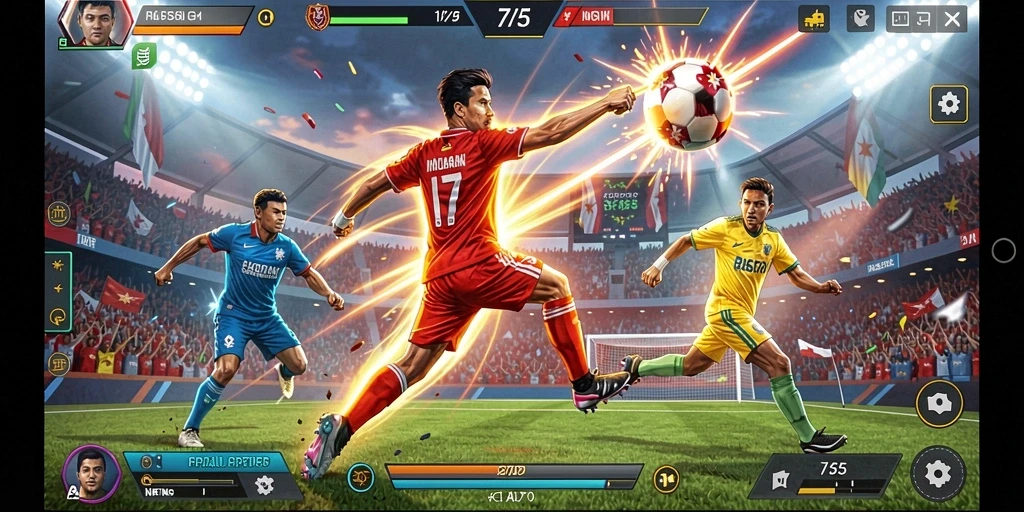 Tangkapan layar menampilkan level pertama yang menawan.