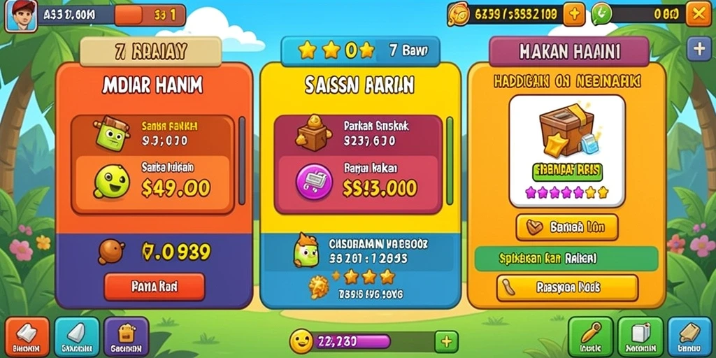 Tampilan awal permainan GG999 yang menarik.