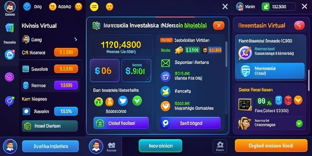 Tampilan antarmuka utama GGR7777 yang menarik.