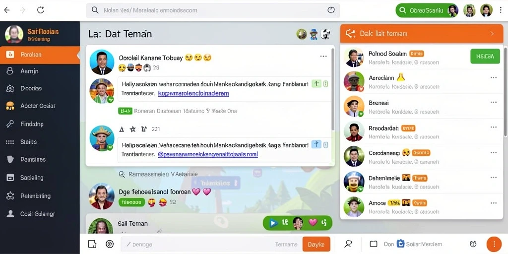 Tampilan grafis yang memukau dan penuh warna