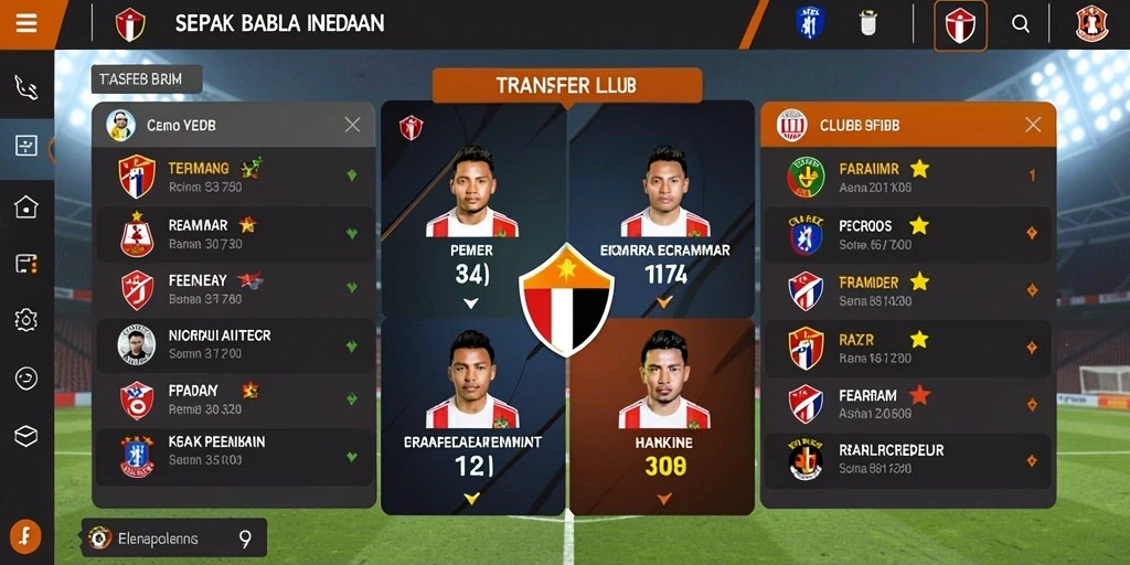 Tampilan antarmuka yang menarik dan modern.