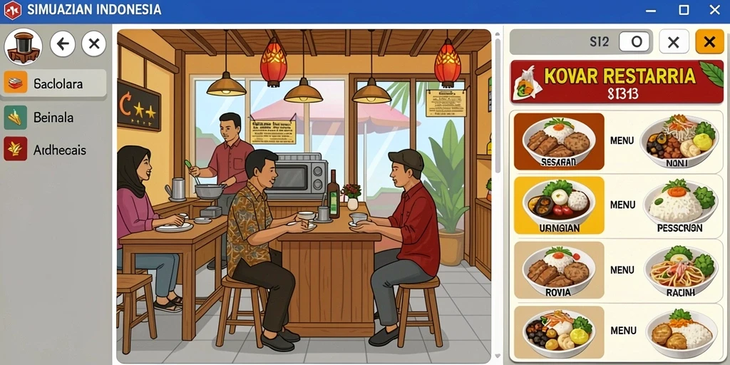 Tampilan antarmuka yang menarik dan user-friendly.