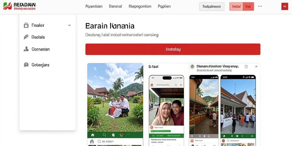 Tangkapan layar dari karakter utama dalam aksi.