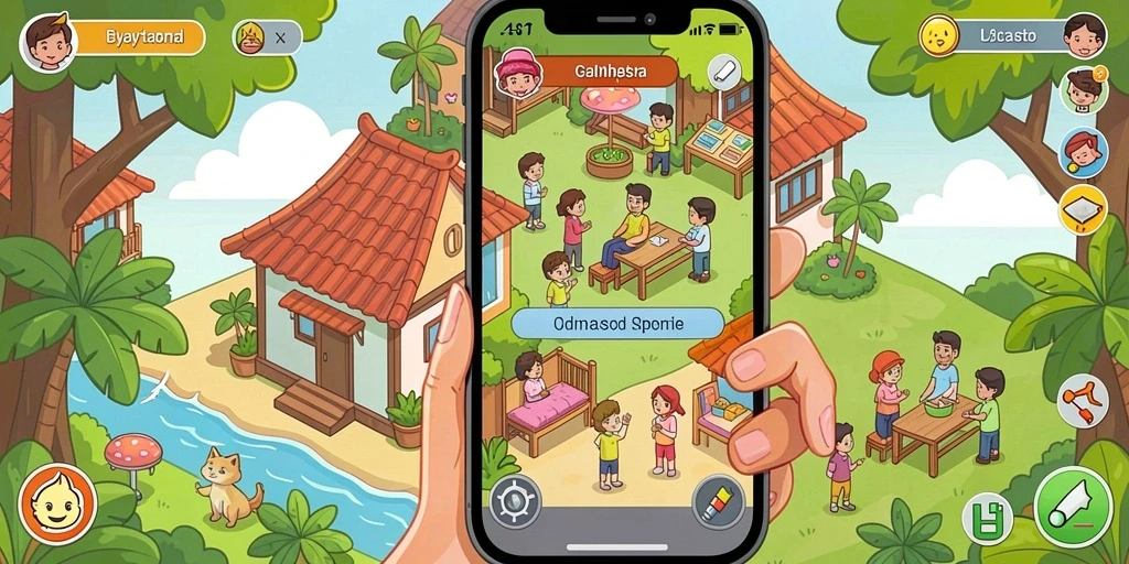 Screenshot menampilkan antarmuka pengguna yang menarik.
