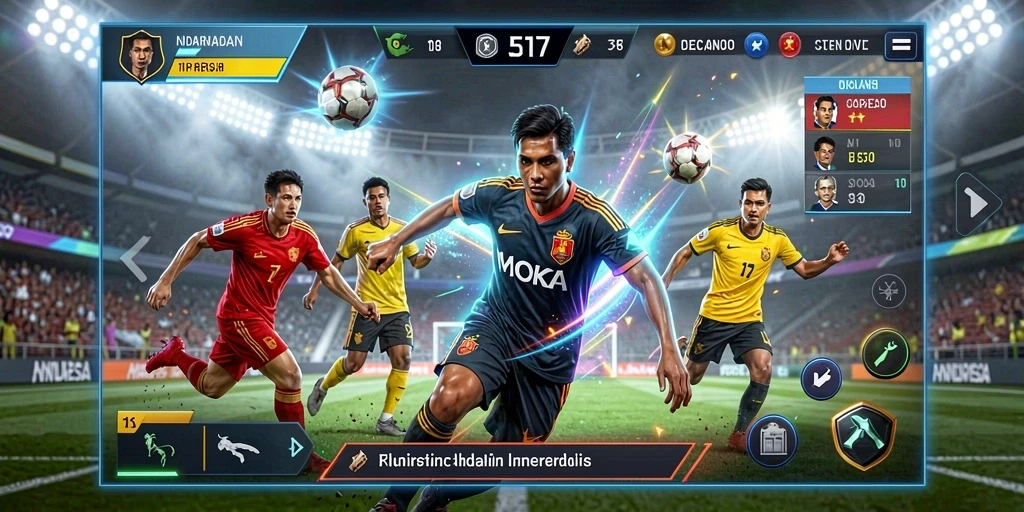 Tampilan antarmuka yang intuitif dan menarik.