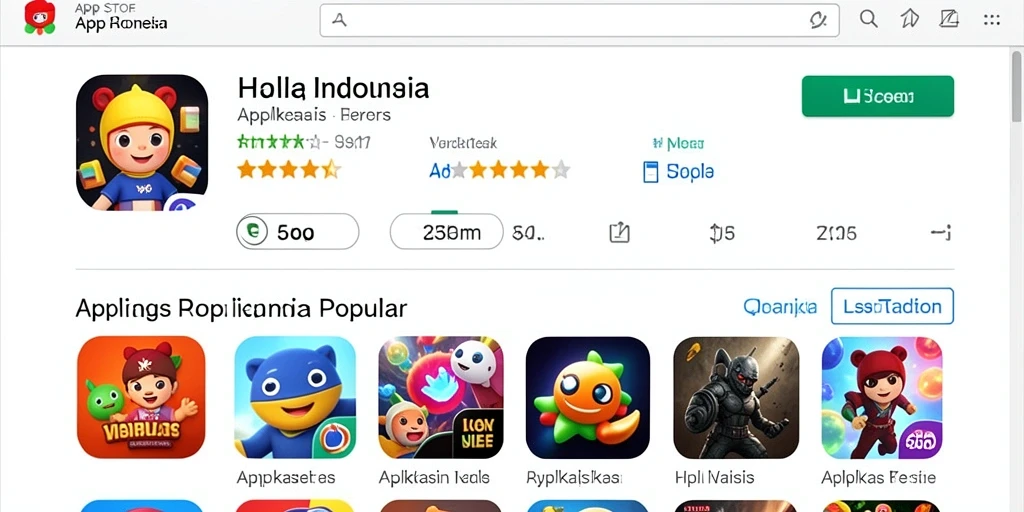 Tampilan antarmuka yang sederhana dan menarik.