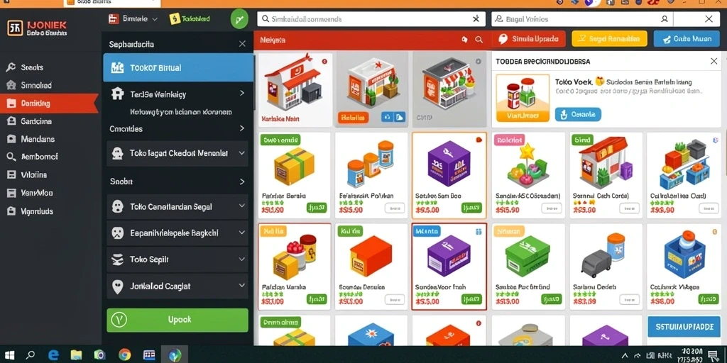 Tampilan antarmuka yang menarik dan mudah digunakan.