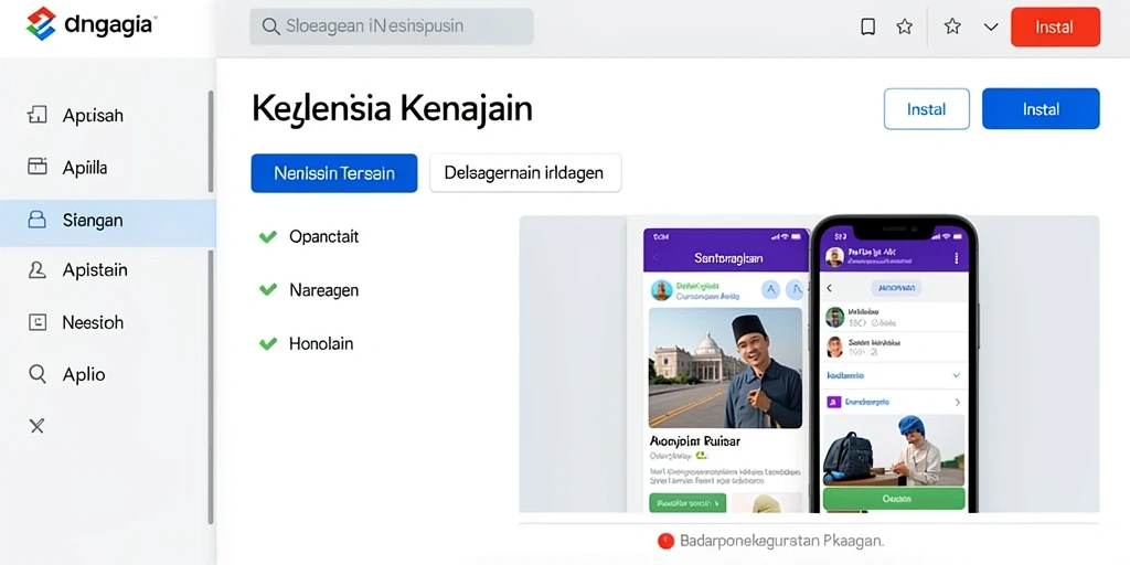 Tampilan antarmuka yang intuitif dan mudah digunakan.