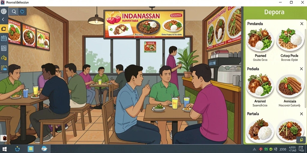 Tampilan antarmuka yang user-friendly dan intuitif.