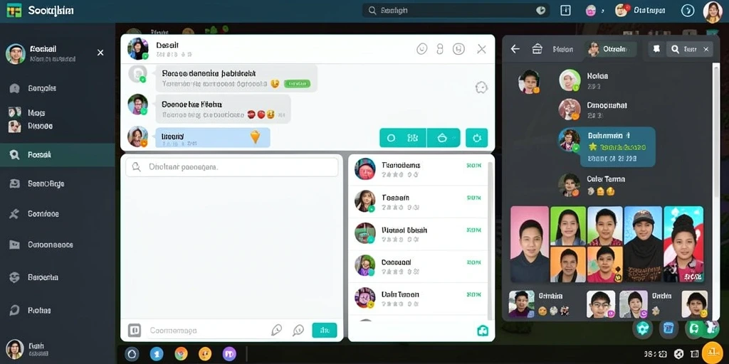 Tampilan antarmuka yang menarik dan mudah digunakan.