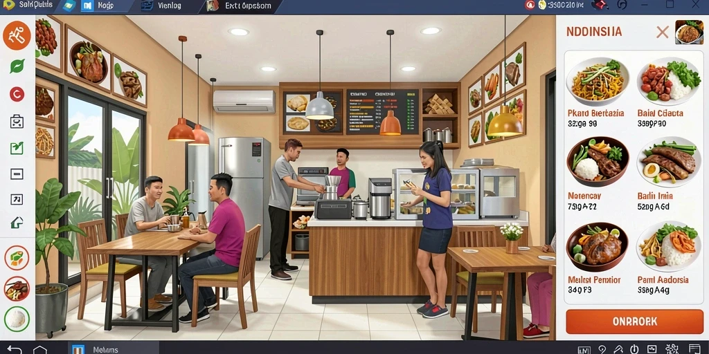 Tampilan antarmuka yang menarik dan user-friendly.