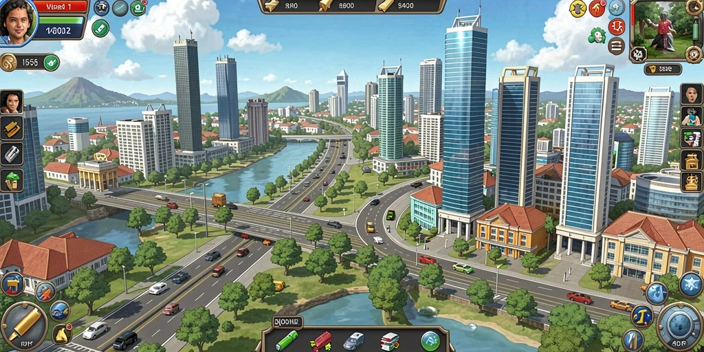Screenshot menunjukkan karakter utama dalam aksi.